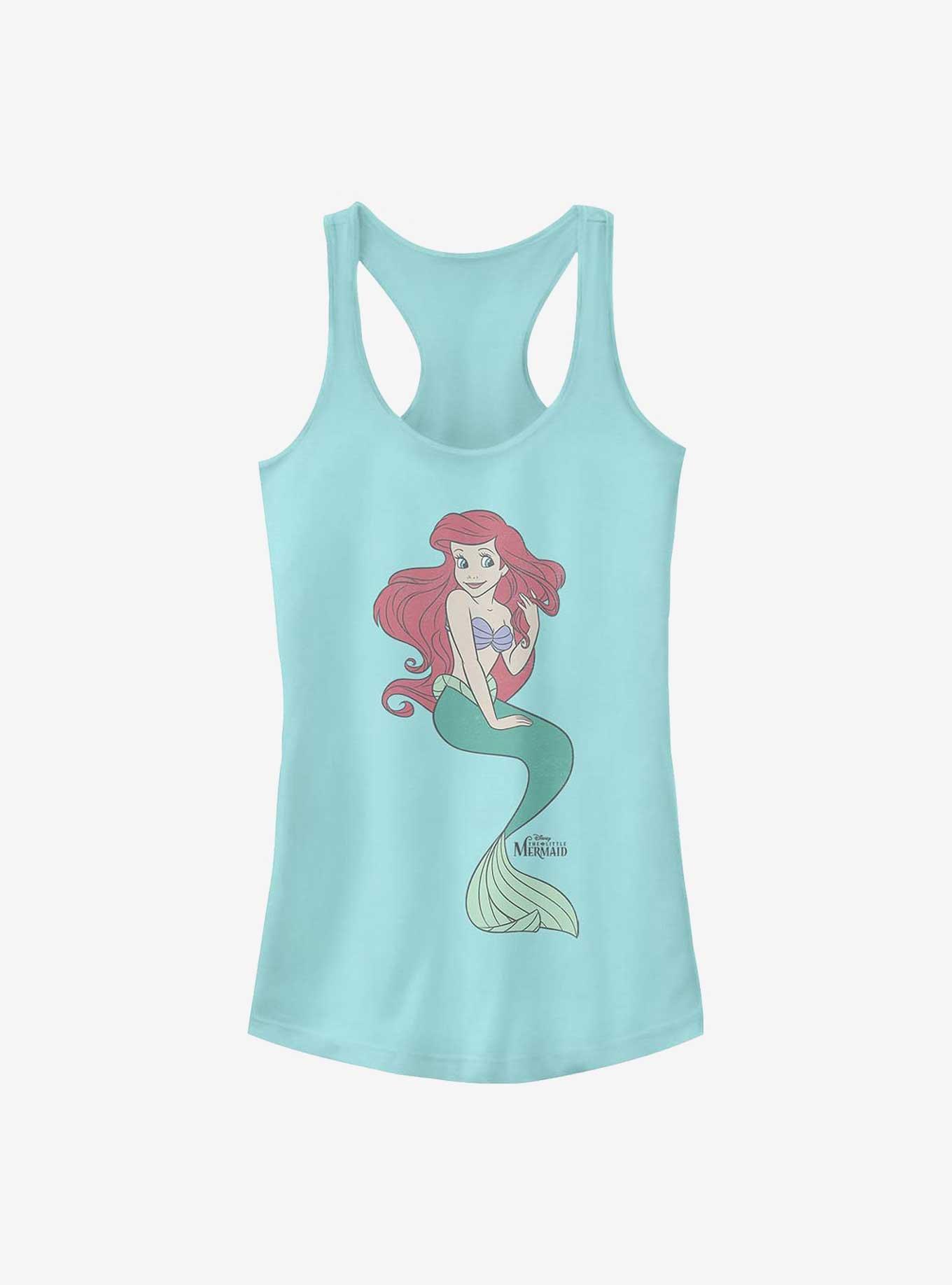 Disney The Little Mermaid Ariel Big Vintage Girls Tank, CANCUN, hi-res