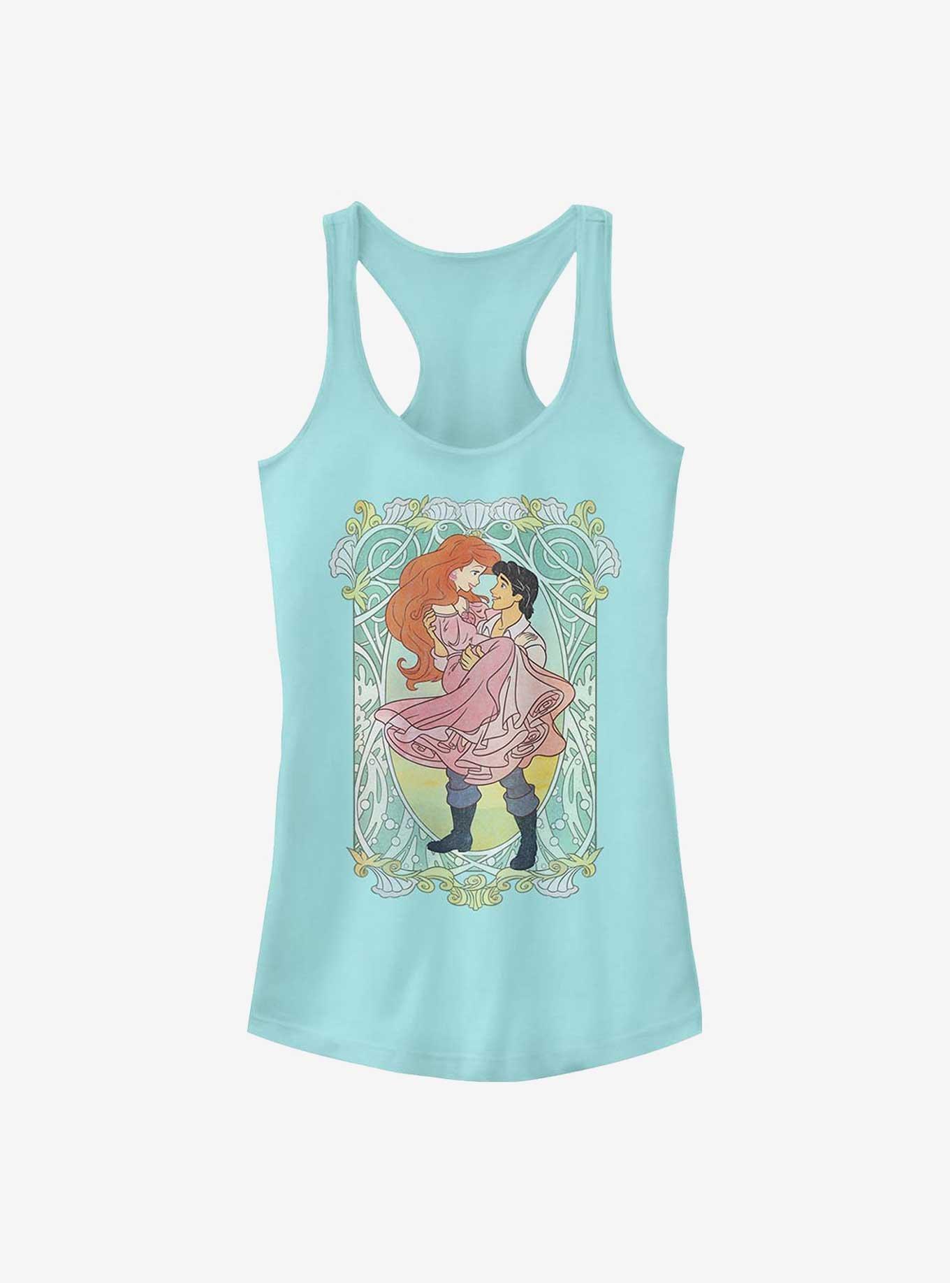 Disney The Little Mermaid Ariel and Eric Ever After Girls Tank, , hi-res