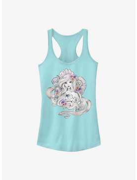 Disney The Little Mermaid Pastel Mermaid Shells Girls Tank, , hi-res