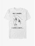Disney The Little Mermaid Ariel But Daddy I Love Him T-Shirt, WHITE, hi-res