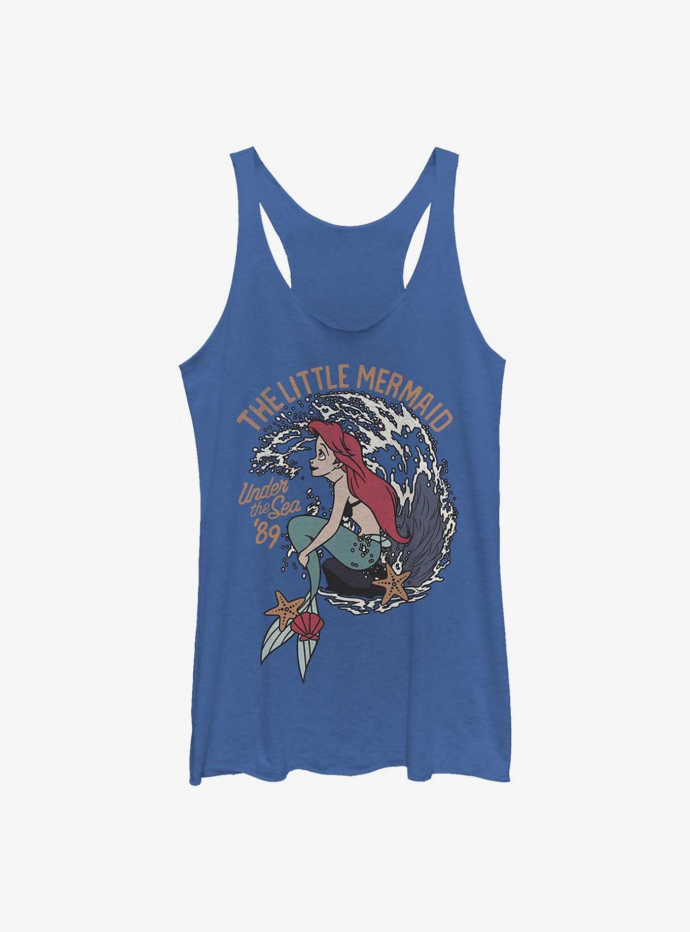 Disney The Little Mermaid Vintage Ariel Girls Tank, ROY HTR, hi-res