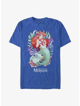 Disney The Little Mermaid Anime Style Water Color Ariel T-Shirt, , hi-res