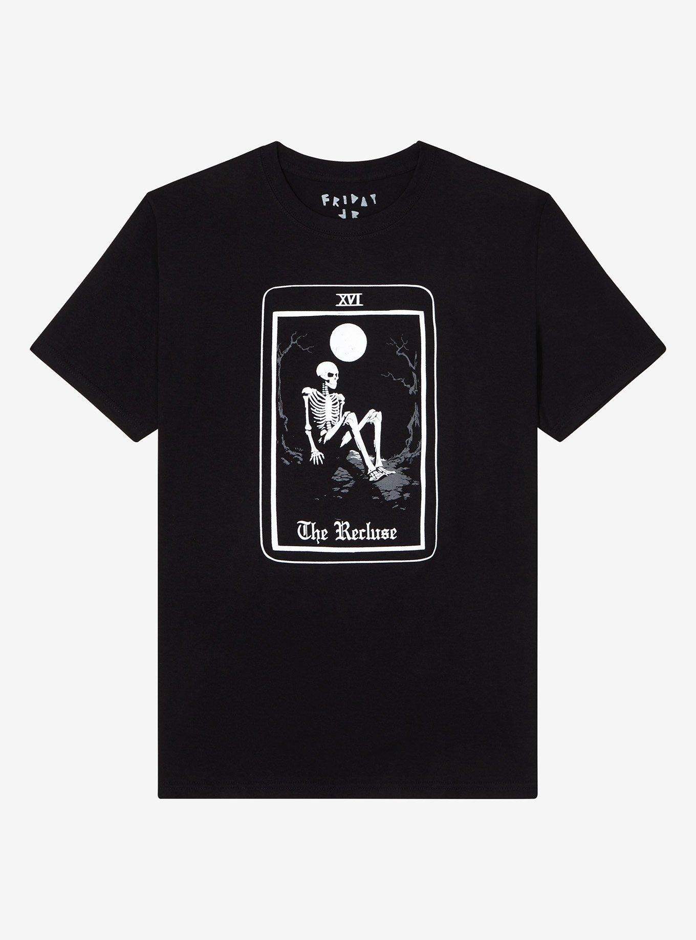 Recluse Skeleton Tarot T-Shirt By Friday Jr | Hot Topic