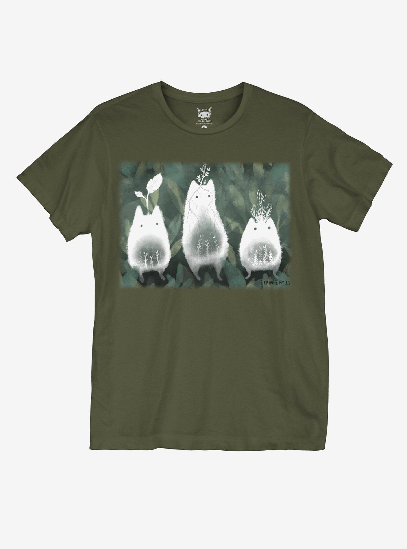 Three Creatures T-Shirt By Guild Of Calamity, GREEN, hi-res