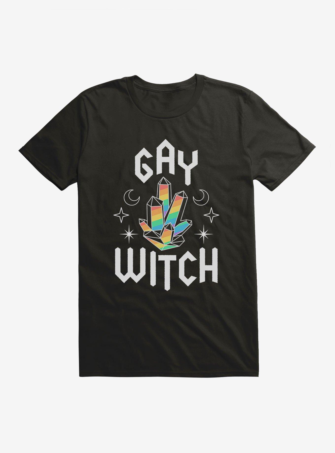 Pride Rainbow Crystals T-Shirt, BLACK, hi-res