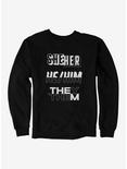 Pride Pronouns Bold Sweatshirt, BLACK, hi-res