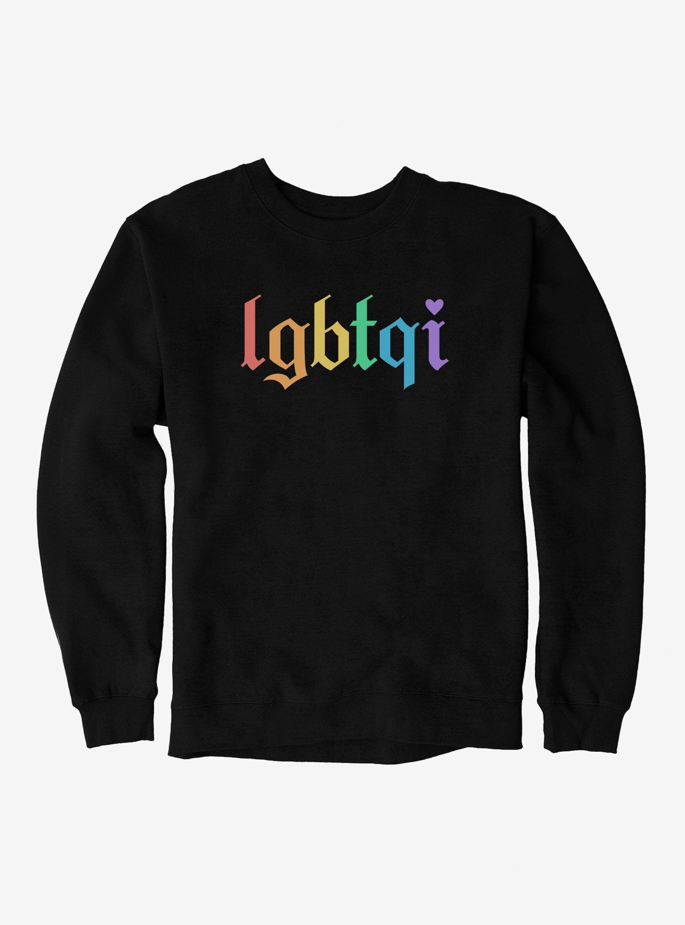 Pride LGBTQI Rainbow Sweatshirt, , hi-res