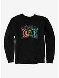 Pride Queer Flames Sweatshirt, BLACK, hi-res