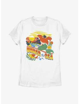 Disney The Little Mermaid Part Of Your World Over The Horizon Womens T-Shirt, , hi-res