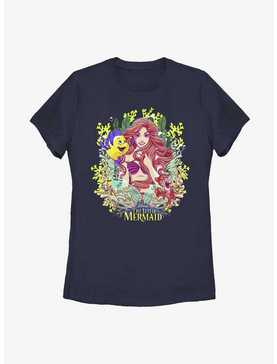 Disney The Little Mermaid Coral Queen Womens T-Shirt, , hi-res
