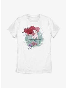 Disney The Little Mermaid Fair Flower Womens T-Shirt, , hi-res