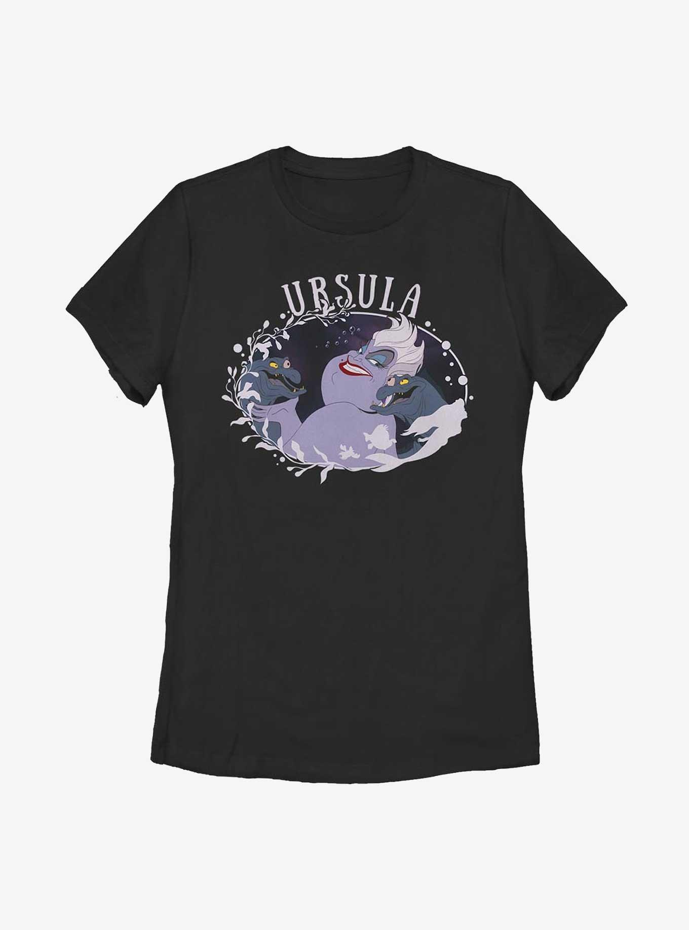 Disney The Little Mermaid Ursula Womens T-Shirt, BLACK, hi-res