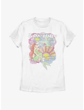 Disney The Little Mermaid Adventure Is Where Your Heart Is Womens T-Shirt, , hi-res