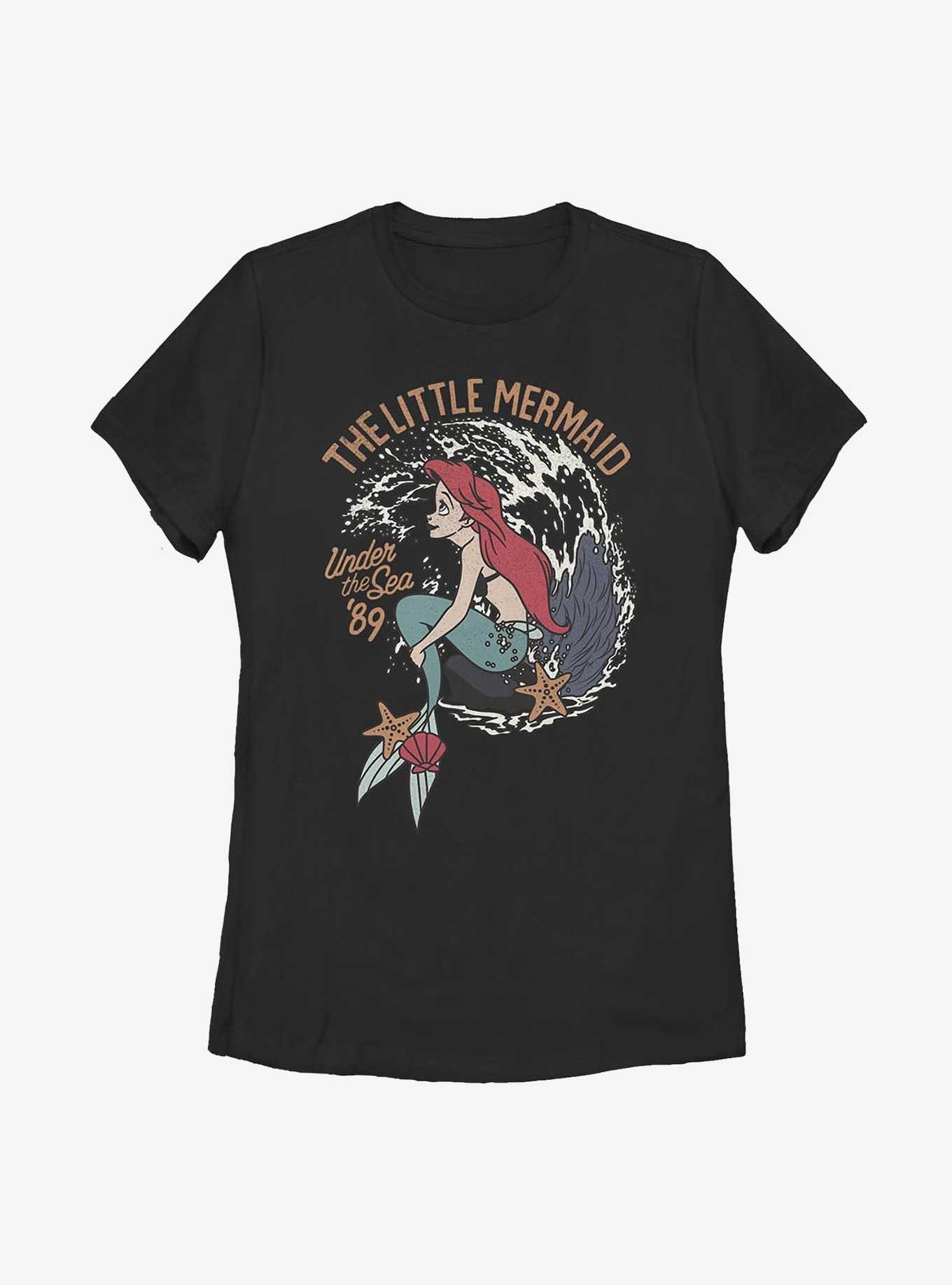 Disney The Little Mermaid Vintage Ariel Womens T-Shirt, , hi-res