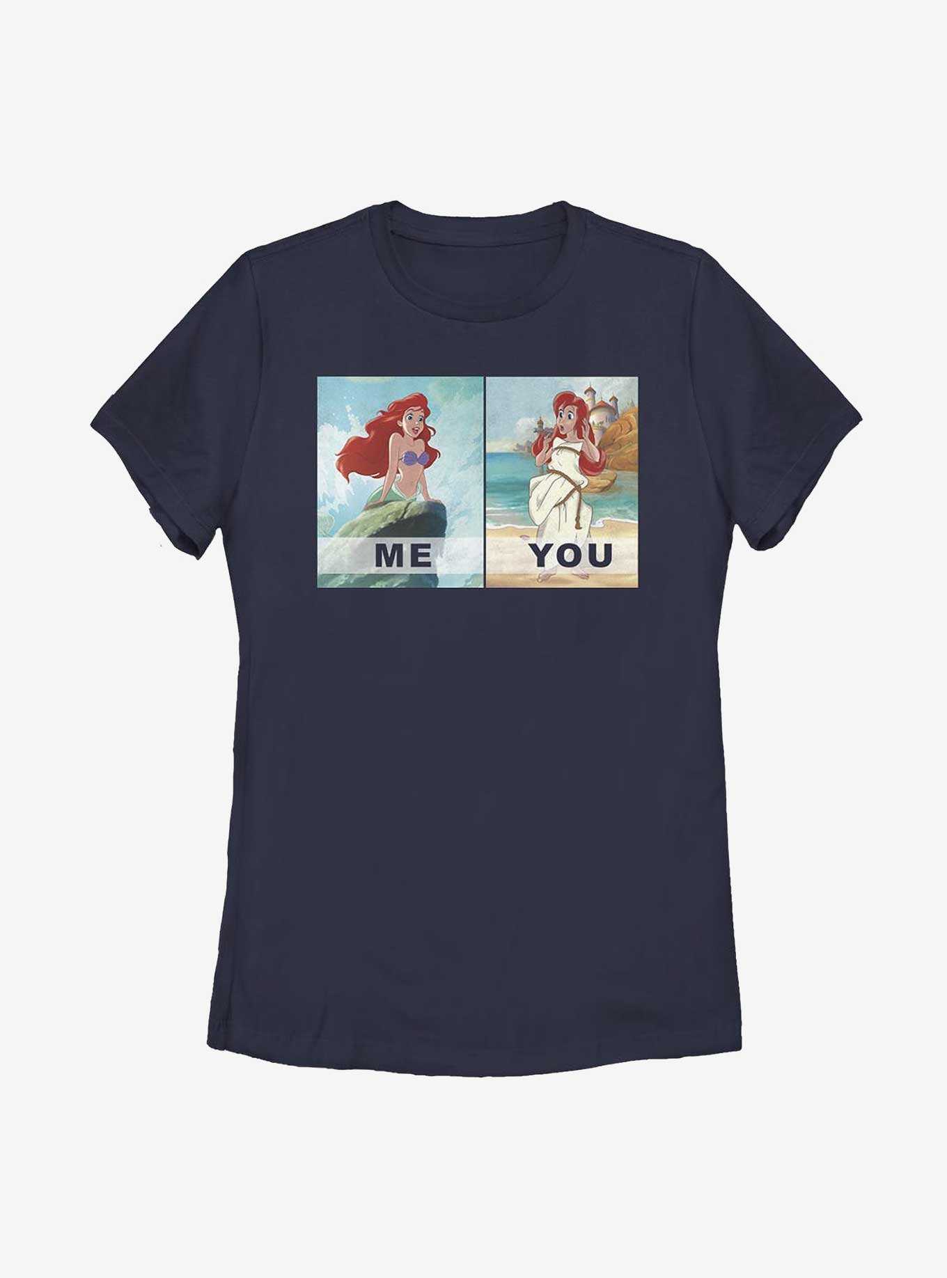 Disney The Little Mermaid Me vs. You Womens T-Shirt, , hi-res