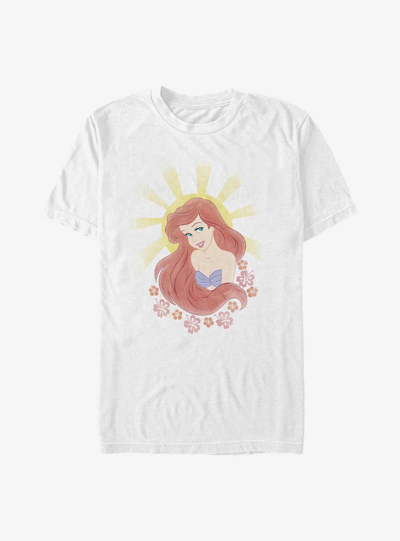 Disney The Little Mermaid Ariel Ray of Sunshine T-Shirt, WHITE, hi-res
