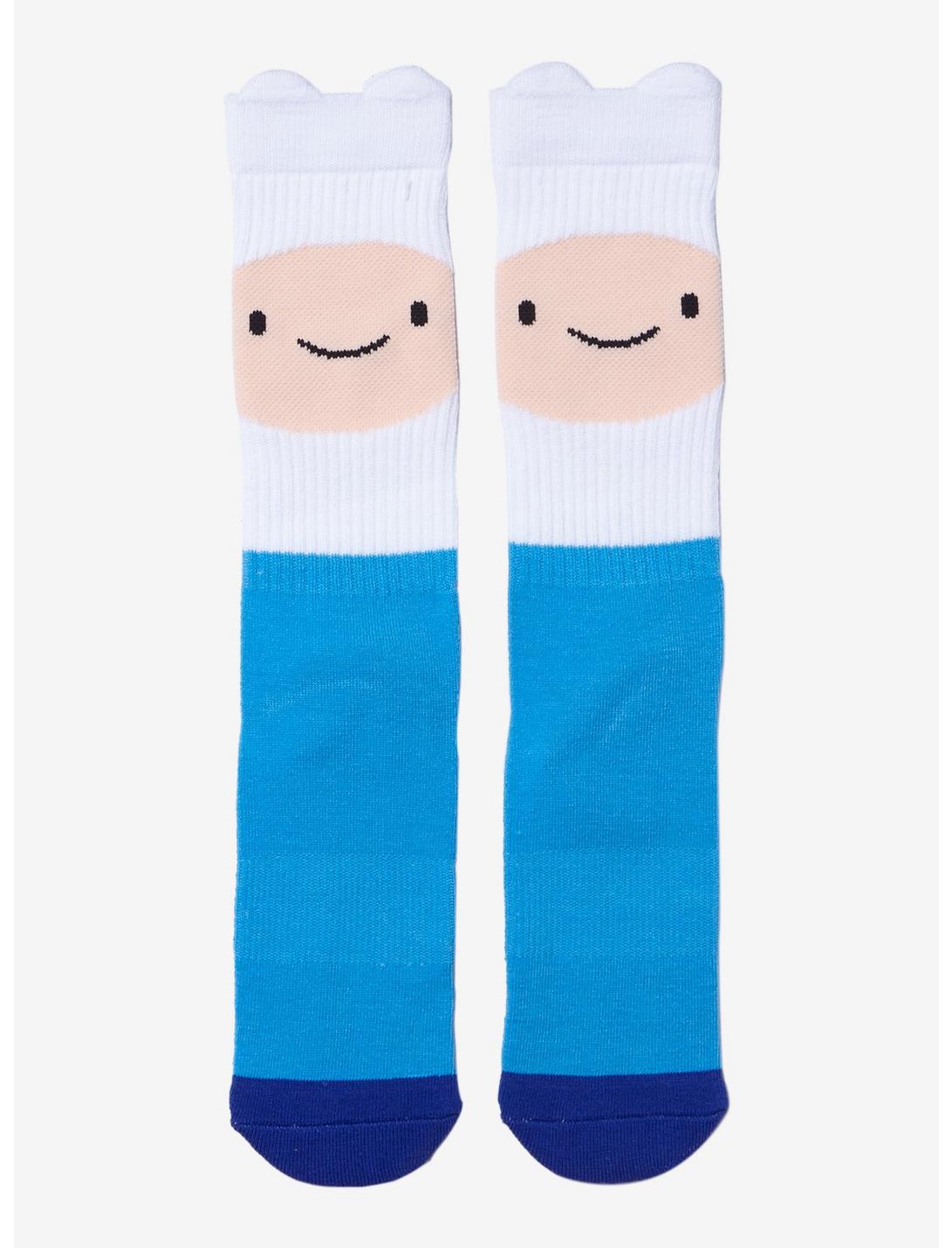 Adventure Time Finn Crew Socks, , hi-res