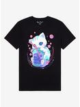Boba Cat T-Shirt By Friday Jr, BLACK, hi-res