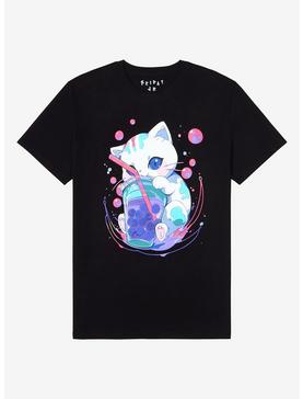 Boba Cat T-Shirt By Friday Jr, , hi-res