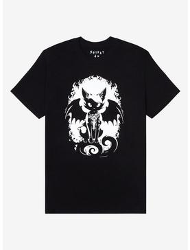 Winged Cat Glow-In-The-Dark T-Shirt By Friday Jr, , hi-res