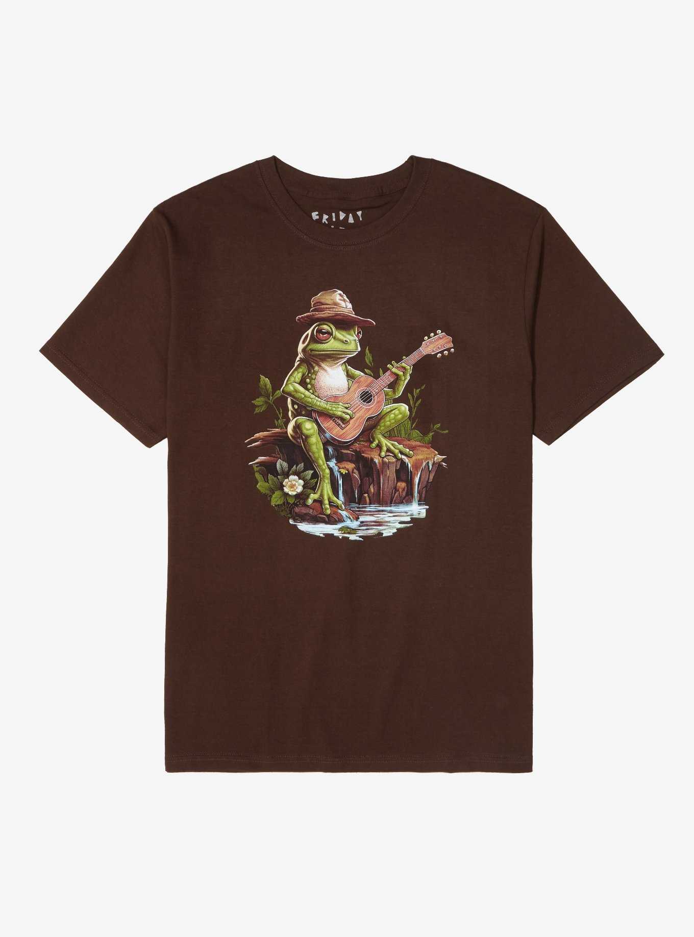 Frog Guitar T-Shirt By Friday Jr, , hi-res