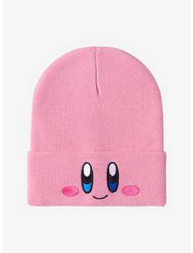 Nintendo Kirby Face Pink Beanie, , hi-res