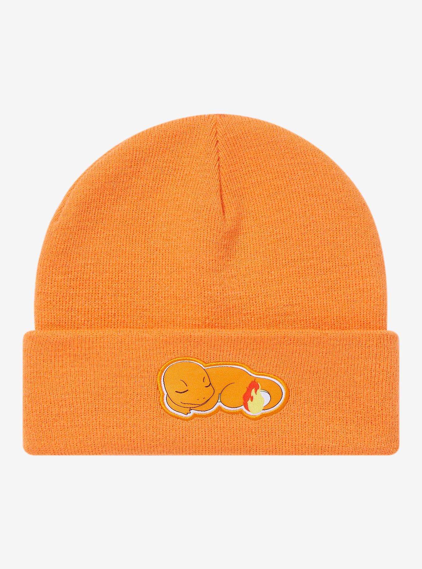 Pok&eacute;mon Sleeping Charmander Cuff Beanie - BoxLunch Exclusive, , hi-res