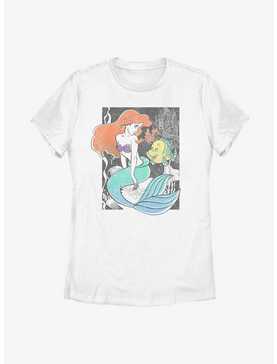 Disney The Little Mermaid Ariel and Flounder Poster Womens T-Shirt, , hi-res