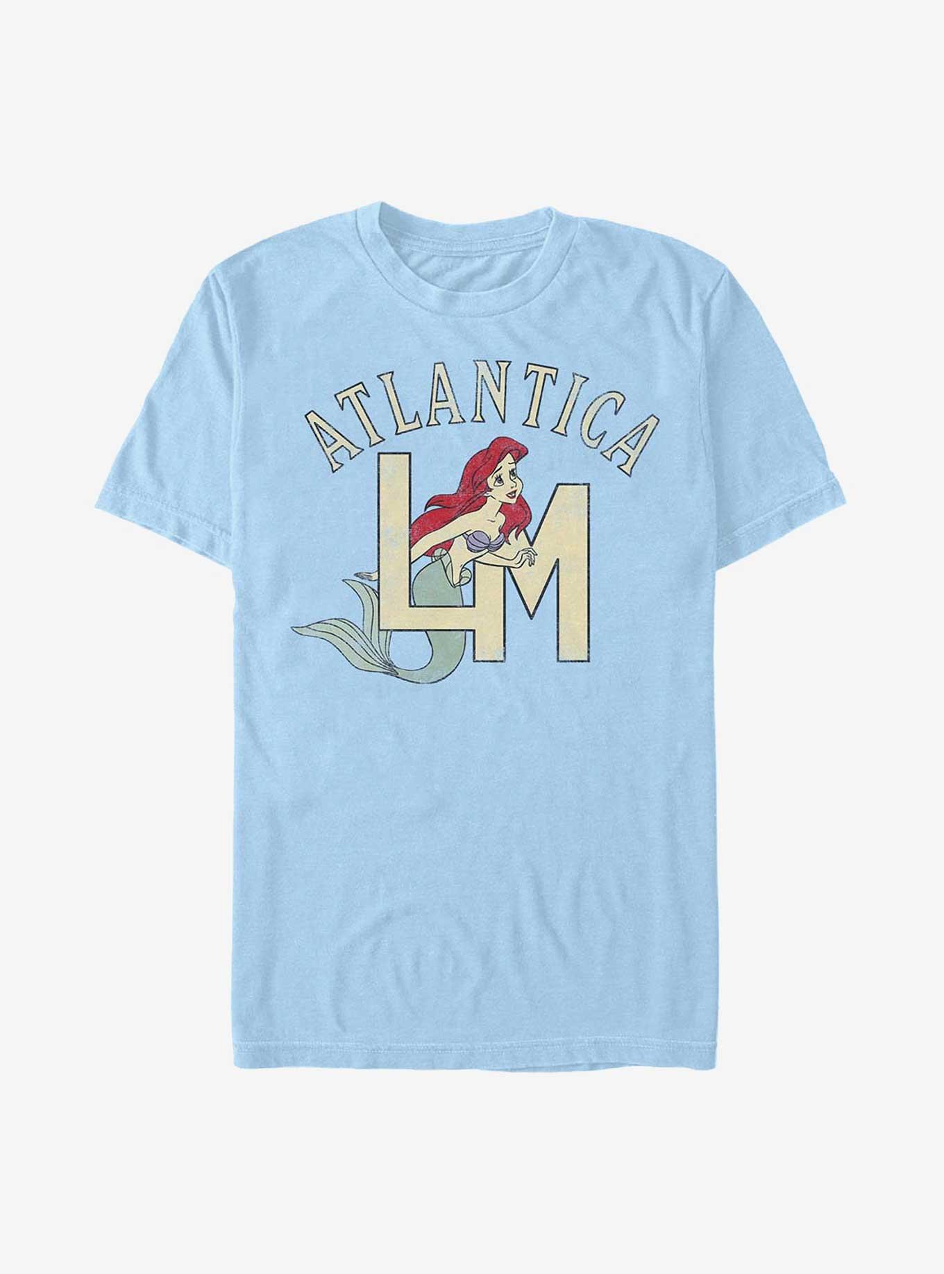 Disney The Little Mermaid Ariel Atlantica Monogram T-Shirt, , hi-res