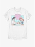 Disney The Little Mermaid Eric Loves Ariel Womens T-Shirt, WHITE, hi-res