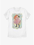 Disney The Little Mermaid Ariel and Eric Ever After Womens T-Shirt, WHITE, hi-res