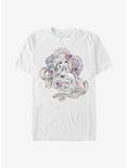 Disney The Little Mermaid Pastel Mermaid Shells T-Shirt, WHITE, hi-res