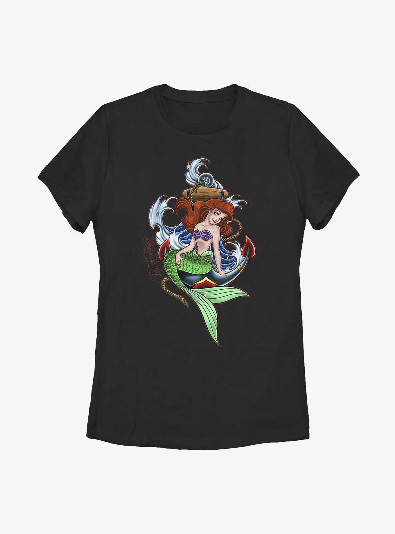 Disney The Little Mermaid Under Sea Womens T-Shirt