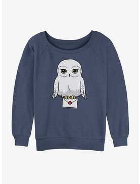 Harry Potter Hedwig Mail Girls Slouchy Sweatshirt, , hi-res