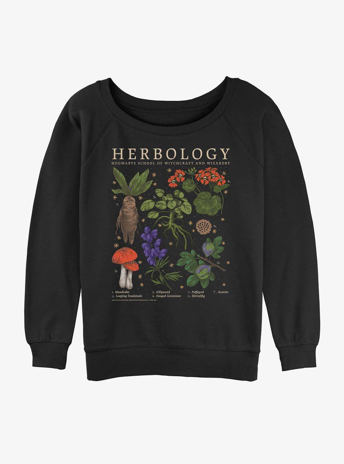 Harry Potter Herbology Girls Slouchy Sweatshirt, , hi-res