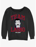Ted Lasso All Star Team Girls Slouchy Sweatshirt, BLACK, hi-res