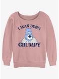 Care Bears Born Grumpy Girls Slouchy Sweatshirt, DESERTPNK, hi-res