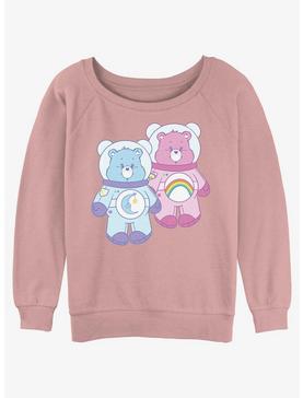 Care Bears Space Suits Girls Slouchy Sweatshirt, , hi-res