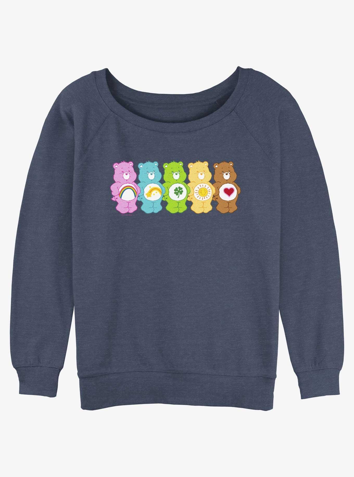 Care Bears All Together Girls Slouchy Sweatshirt, , hi-res