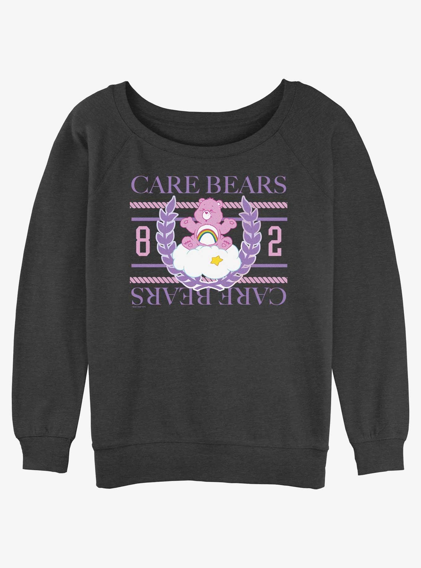 Care Bears Cheer Bear 82 Girls Slouchy Sweatshirt, , hi-res