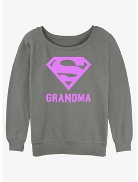 DC Comics Superman Super Grandma Womens Slouchy Sweatshirt, , hi-res