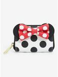 Loungefly Disney Minnie Mouse Black & Red Polka Dot Zipper Wallet, , hi-res