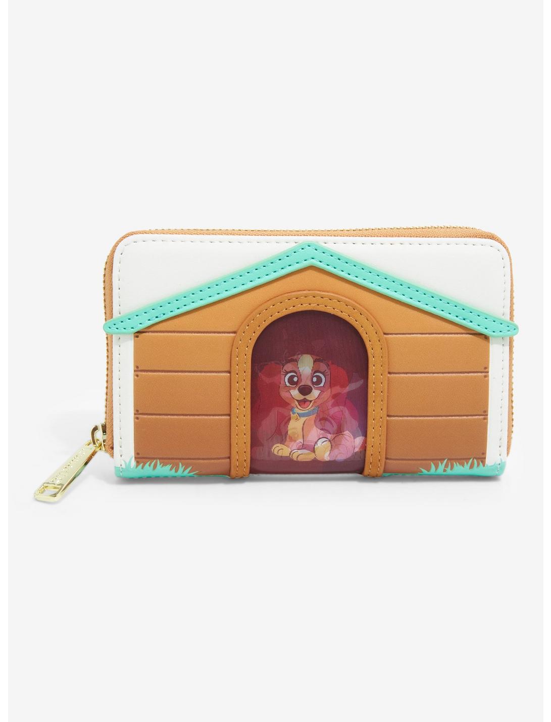 Loungefly Disney Doghouse Lenticular Zipper Wallet, , hi-res