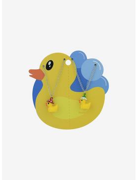 Rubber Duckie Hats Bestie Necklace Set, , hi-res