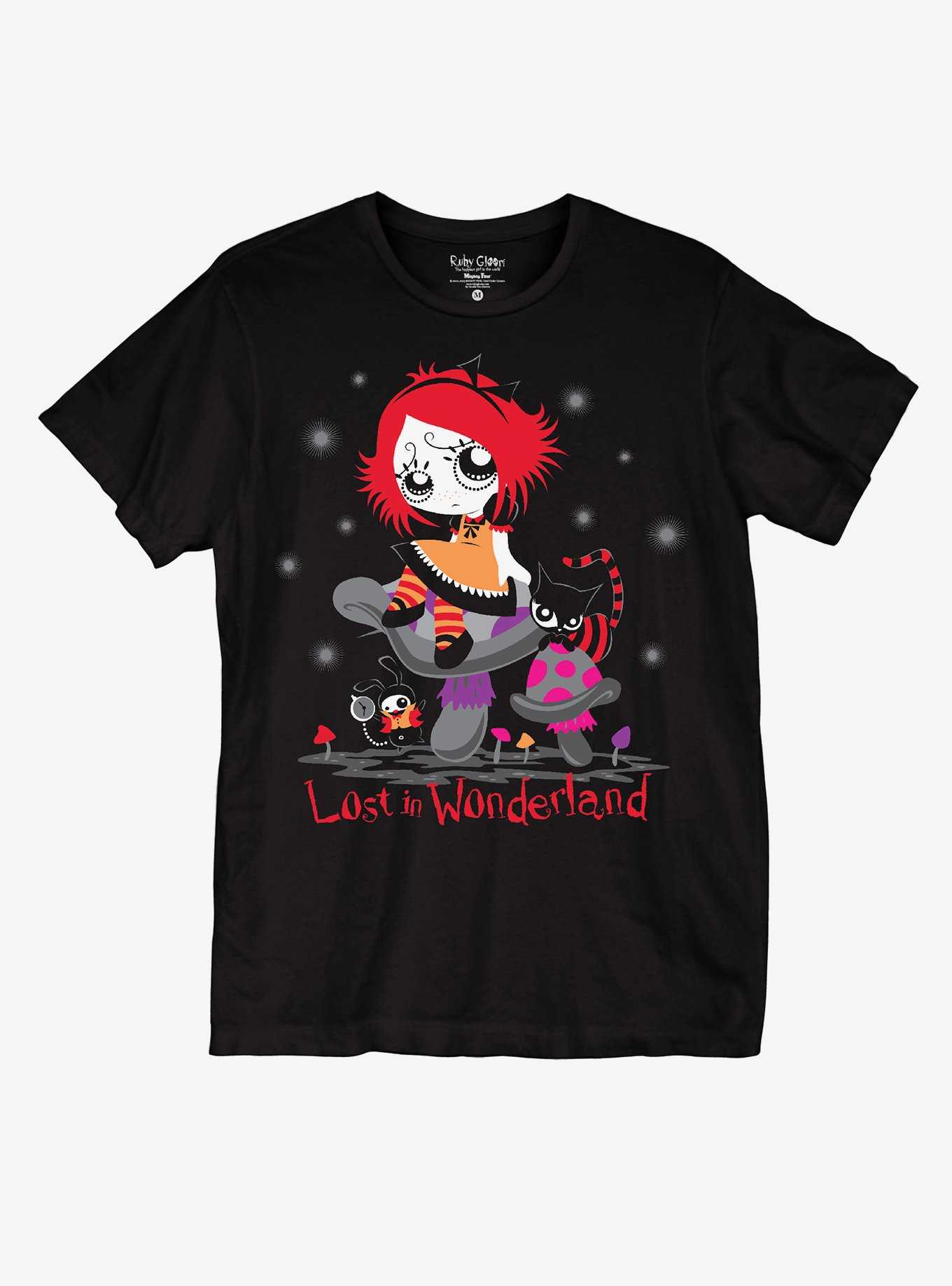 Ruby Gloom Lost In Wonderland Boyfriend Fit Girls T-Shirt, , hi-res