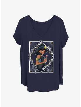 Disney Aladdin Jasmine Frame Girls T-Shirt Plus Size, , hi-res