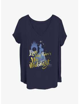 Disney Cinderella Live Like There's No Midnight Girls T-Shirt Plus Size, , hi-res