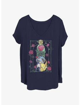 Disney Beauty and the Beast Beauty Dance Girls T-Shirt Plus Size, , hi-res