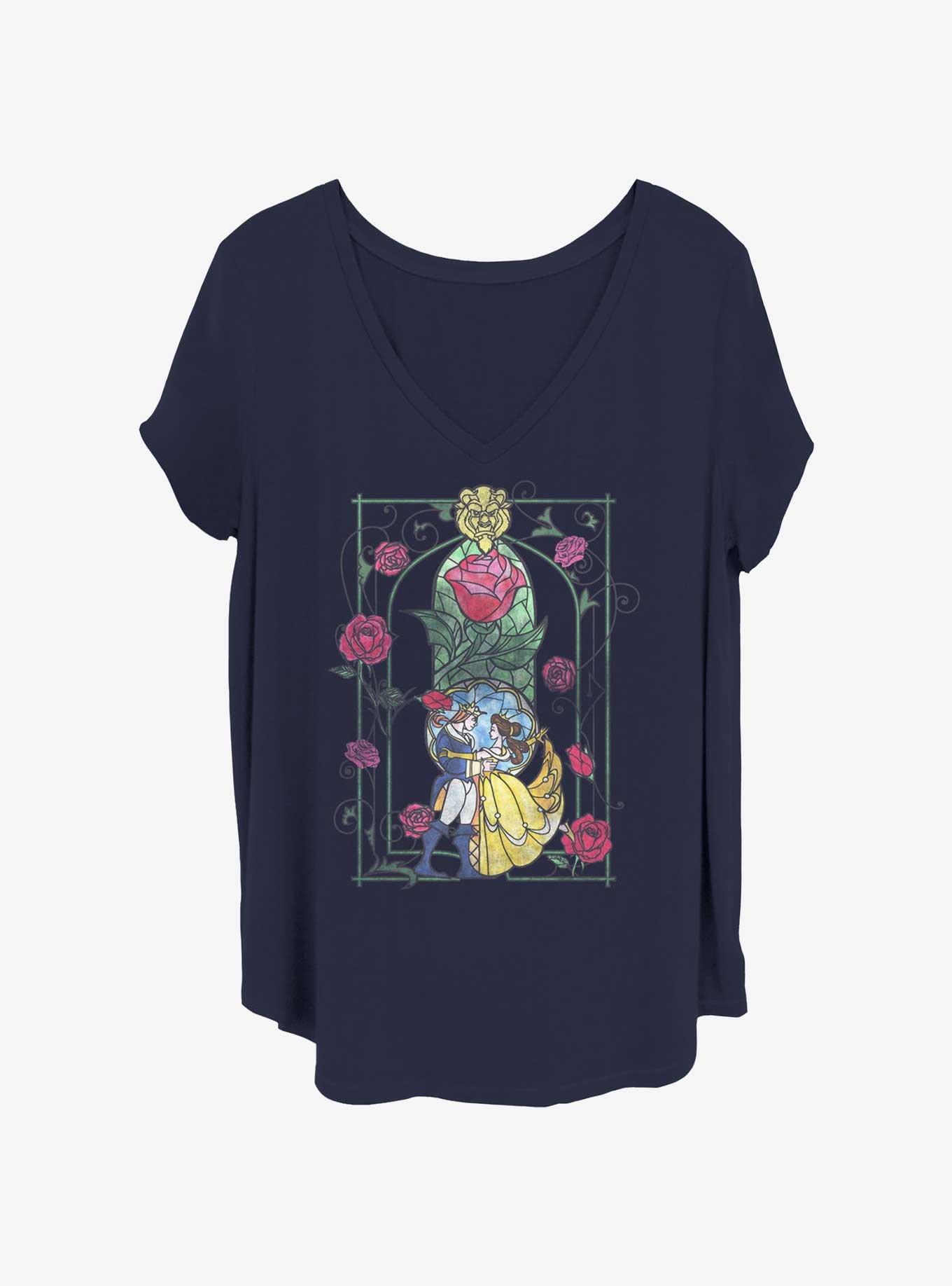 Disney Beauty and the Beast Beauty Dance Girls T-Shirt Plus Size, , hi-res