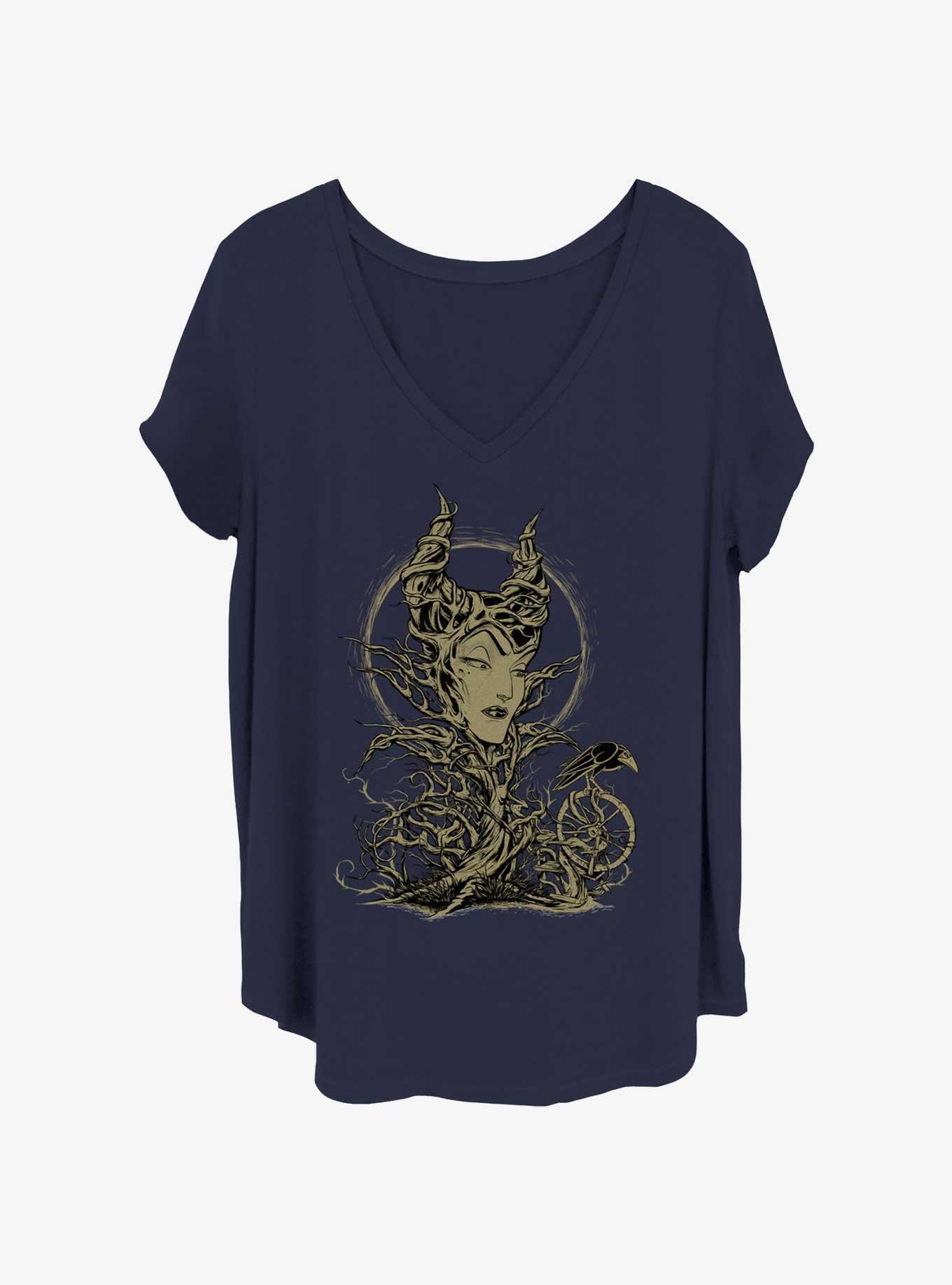 Disney Maleficent The Gift Giver Girls T-Shirt Plus Size, NAVY, hi-res